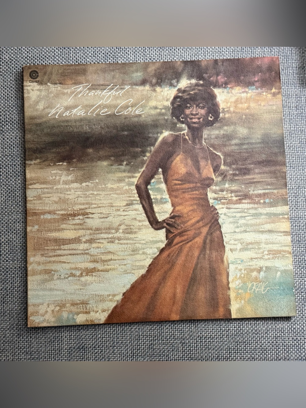 NATALIE COLE ‘THANKFUL’ VINYL LP 1977